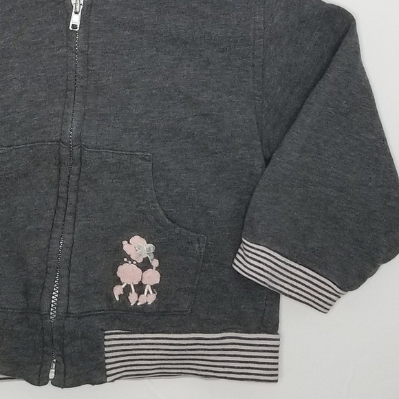 Gymboree Vintage 2002 Line "Oodles of Poodles" Hoodie & Pants Set- Size 18/24m - Picture 4 of 12